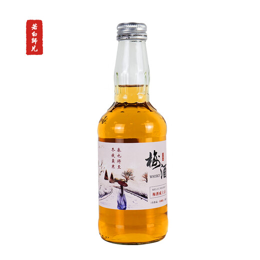 Bruder Ruobai 15 Grad 330 ml Grüner Pflaumen Wein Whisky Grün Pflaumen Frucht Wein Miedrig betrunkener Wein