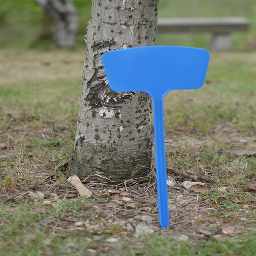 Различные спецификации Shipton, разные цвета, пластиковые большие вставки для грунта, садовые этикетки, таблички для садоводства, указатели, вставки для грунта, 36 см, синие, 10 шт.