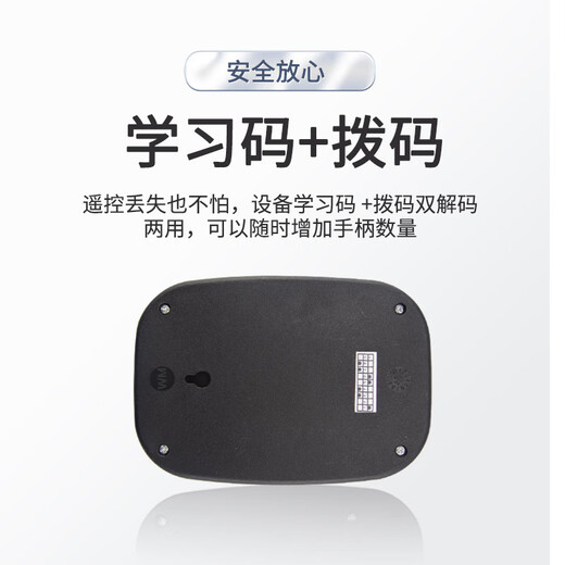 Beifote Electric Rolling Shutter Door Controller Electric Garage Rolling Shutter Remote Controller Adapter Receiver Box Chain Machine Controller 2 Remote Controls + Adapter