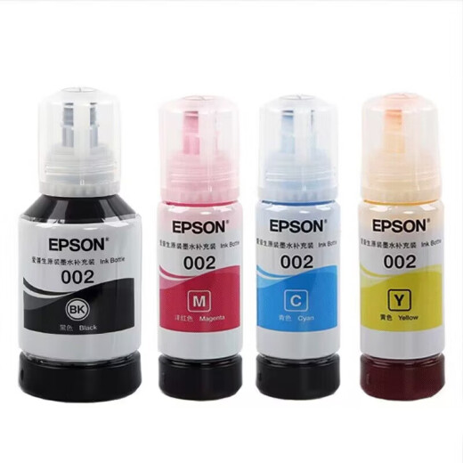 EPSON anwendbar 002 Druckertinte L4158L4168L6168L6178L4166L4167L6198 Schwarz