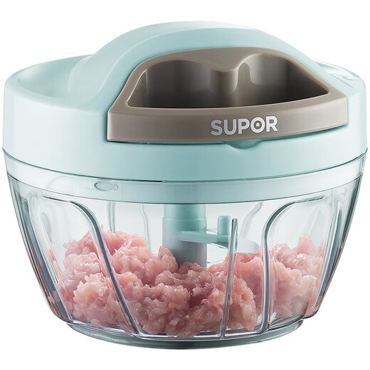 SUPOR household hand-pulled garlic artifact chili pepper pounded garlic stirred minced ginger garlic minced garlic vegetable cutter cooking machine food supplement machine 400ML KG40AB10