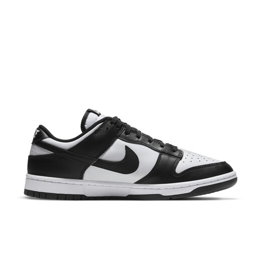Nike (NIKE) official DUNK LOW men's sneakers retro sling shoes low top panda color matching DD1391 100 white/black/white 43