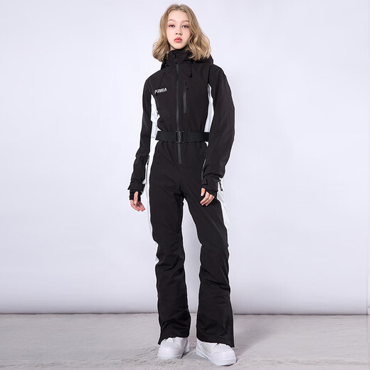Rawrwar Nouveau costume de ski une pièce double planche à cargais de ski slim de l'hiver pour femmes