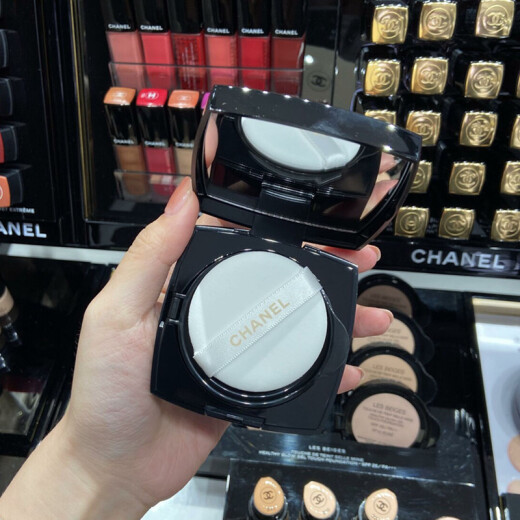 Chanel soft light long-lasting air cushion foundation for oily skin long-lasting waterproof concealer air cushion water foundation SPF25 jelly air cushion translucent jelly air cushion N10 for fair skin 11g