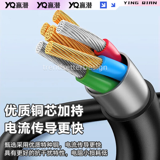 Gewinner Qian adaptiert Superman Rasierer Ladekabel -Rasierer Ladegerät 5V USB -Stromkabelzubehör Rs 335 337 338 339 350 SA 647 829