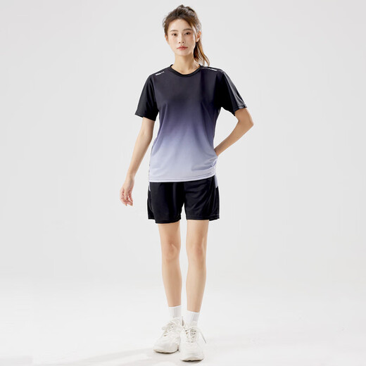 Victoria Traveler Sports Set Women's Running Speed ​​Dry Clothes Badminton Clothes Summer Sports Shorts T-shirt Yoga Fitness Clothes
