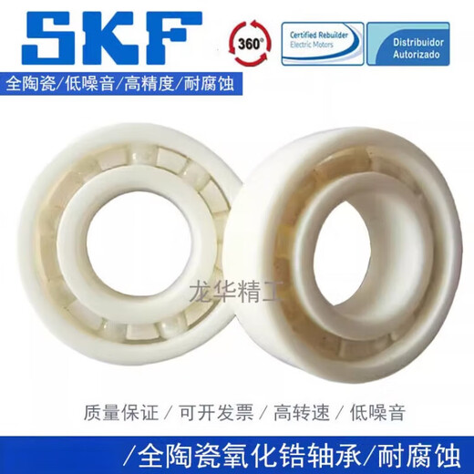SKF Swedish ceramic bearing zirconia high temperature resistant 6300 6301 6302 6303 6304 6305 customized SKF 6303CE-2RS1