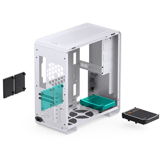 乔思伯（JONSBO）U4 Pro MESH白色 ATX机箱（ATX主板/240冷排位/MESH板侧板/≤160mm散热器/280-330mm显卡）