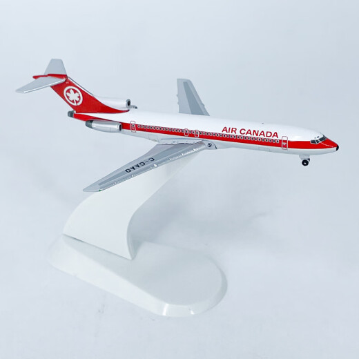 佳依乐1500加拿大航空波音727-200客机C-GAAQ飞机模型合金成品的 型合金成品