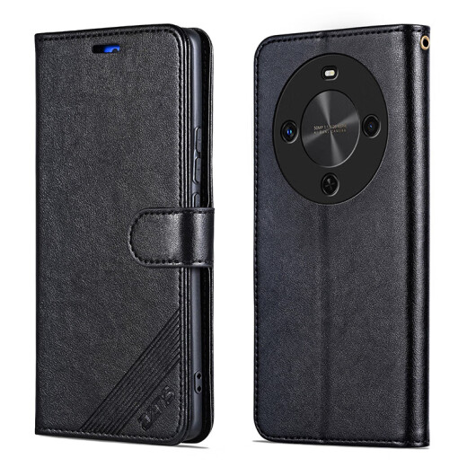 AZNS Huawei Enjoy 70X Mobile Case Flip-Fold Leather Case BRE-AL80 Protection Anti-fall 5G Front and Rear Fully Filled Soft Case Side-Flip Card Wallet-style Retro Business Men and Women New Style Enjoy 70X [Brown] Flip-Fold Leather Case