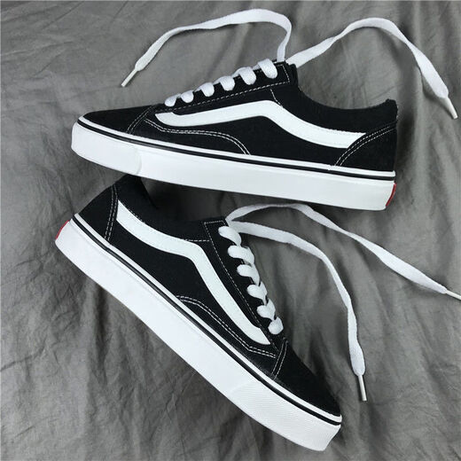 Zapatos de skateboard de aifeng zapatos de primavera zapatos para hombres de lona baja para hombres y mujeres tendencia clásica zapatillas versátiles pareja pareja 605 top bajo (actualización) 40 250 mm