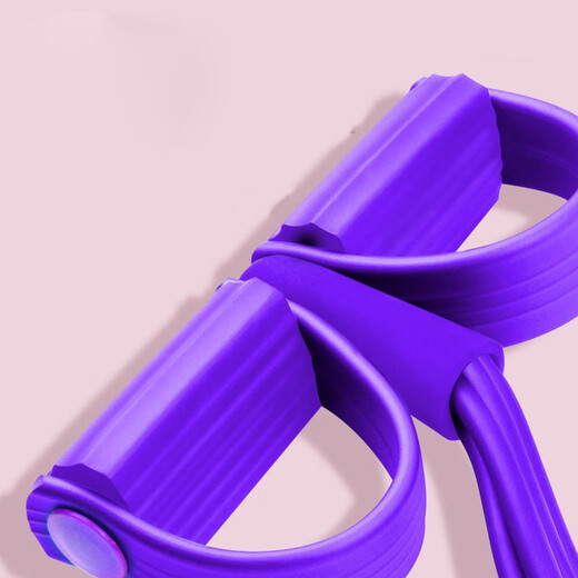 AoKeou pedal tensioner, male and female household Xiaoyanfei stretcher, sit-ups, yoga assistive device, Pilates fitness, purple, bold 6 tubes