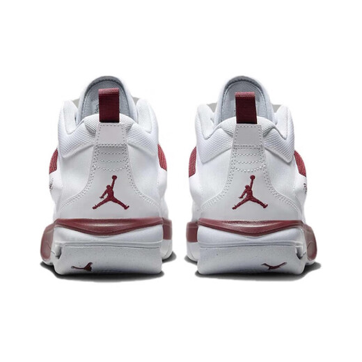 Nike Herren Herbst Neue Sneaker Jordan bleiben loyal 3 Luftpolsterpolsterung Praktische Basketballschuhe Freizeitschuhe FB1396-160/Weiß Red 42