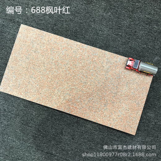 瓷砖厂家批发生态地铺石PC砖庭院楼盘工程瓷砖300*600 18MM广场砖 687 300*300*1.0