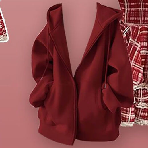 Xuan Fanduo Femme Étudiant des vêtements d'hiver Vêtements d'hiver Suit de Noël Suisse de Noël entier Robe de tempérament rouge Nouvel An Sweater de Croix-Rouge + Jupe à croustille rouge 6627 S Recommandé 70-85 Jin [Jin est égal à 0,5 kg]