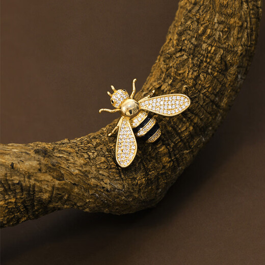 Kamalun (KAMALUN) bee brooch, high-end women's all-match niche corsage brooch, couple's badge, coat, suit and accessories for girlfriend, bee brooch + brand gift box