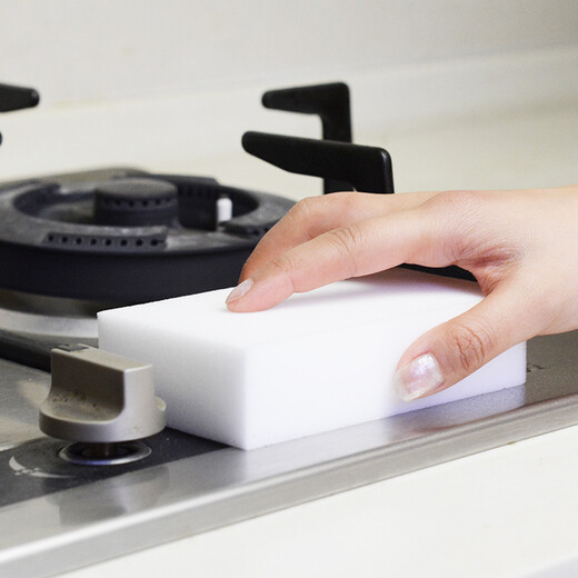 Japan's household magic sponge scrubbing agent removes dirt and oil from shoes, removes dirt and removes oil with nano-stimulated scouring pad