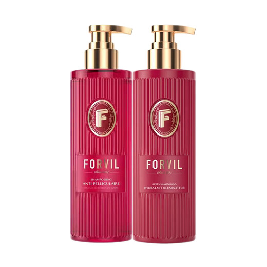 Windsor Forest Forvil Silky Gloss Black Trüffel Shampoo Ölkontrolle flauschiger sanfter nahrhafter Waschsatz