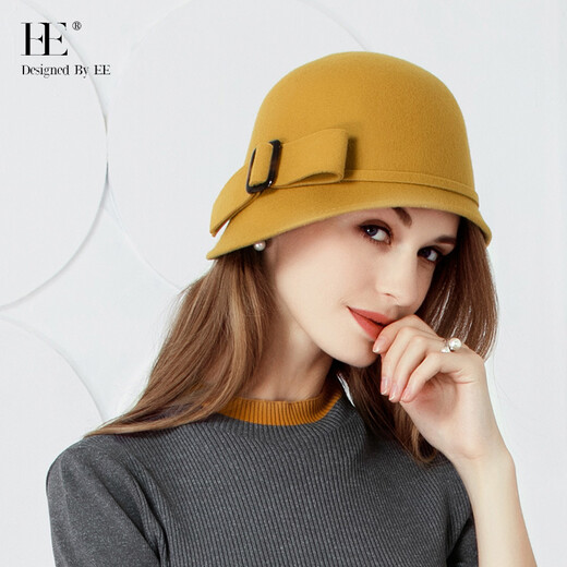 EE NEU WINTER STYLE BRITISH WOLL TOP HAS Sweet und niedlicher koreanischer Freizeithut für Frauen 5003 dunkelblau verstellbar