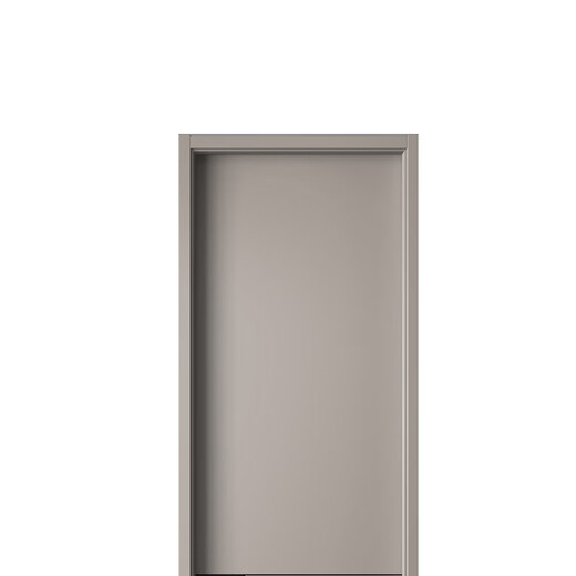 Hongfan Wooden Door PS-029 Morandi No. 2 + Black Bedroom Door Interior Door Unpainted Wooden Door Wooden Composite Door