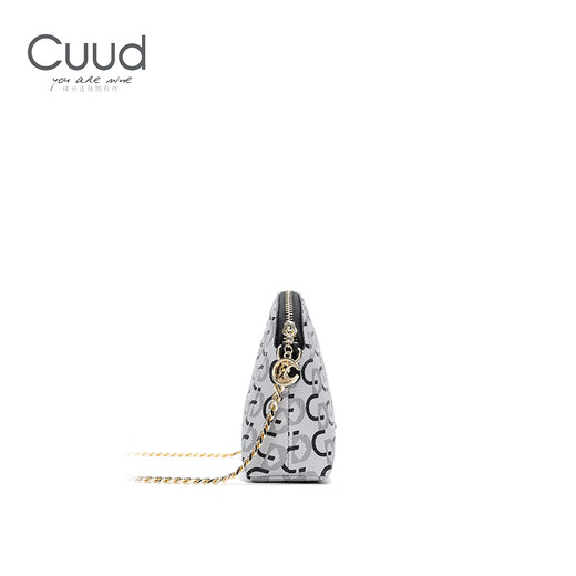 Cuud Bag Damensäcke, Presbyop Chain Crossbody Shell Bag PVC Mode kleine Tasche Frauen eine Schulter Geburtstagsgeschenk für Freundin 2b große Größe