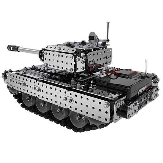 Blocs de construction pour enfants jouets assemblés et bouchés de modèles militaires de réservoirs