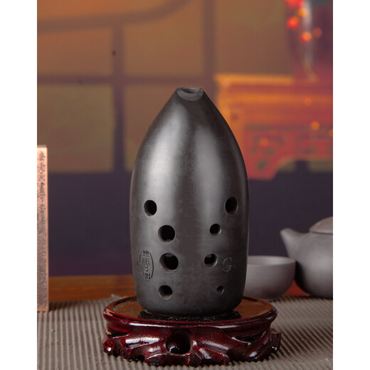 Anfänger von Mi ling acht Löcher zehn Löcher Keramikhüte spielen alte Hüte mini traditionelle Musikinstrumente acht Löcher Performance Edition-Red F f