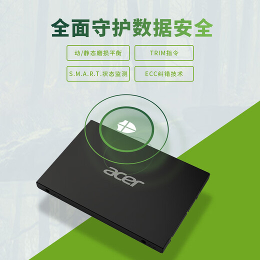 Acer 256G SSD-Solid-State-Laufwerk SATA3.0-Schnittstelle RE100-Serie