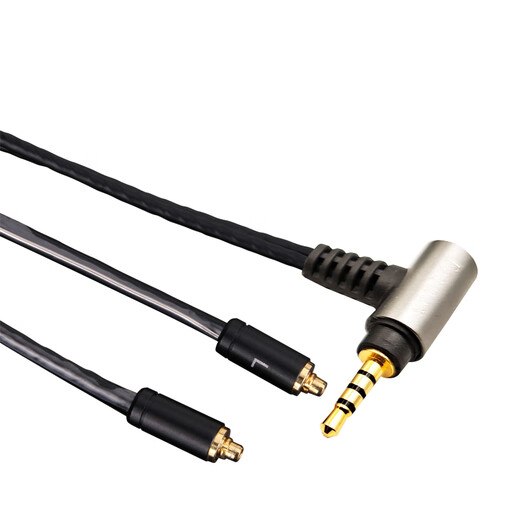 Earmax 4.4mm平衡线 索尼 N5005 N30 N40 N1AP Z5 SE846  XBA-N1AP N3BP SE535 耳机线 N5005黑单带挂/2.5MM 平衡线