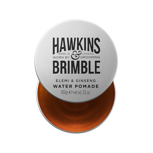 HAWKINS / BRIMBLE Hawkins Small Silver Tank Water-Based Hair Oil 100g Hair Oil Men's Hair Wax Hair Mud Style Brand Direct Supply Quality