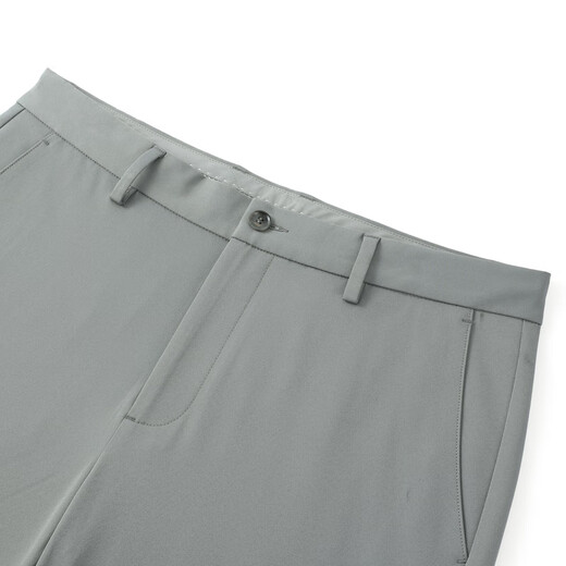 雅戈尔（YOUNGOR）休闲裤男冰丝裤四面弹轻盈透气清凉顺滑平整有型 灰色VCSX323010RWA 32 175/80A 标准版