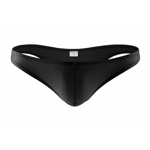 ROSELEX Confidential Shipping Sexy Underwear Men's Thong Low Waist Comfortable Sexy Large Pouch Gay Inner XL Black
