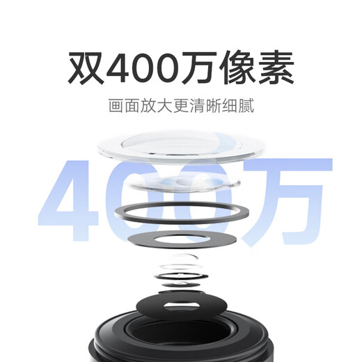 小米（MI）室外摄像机CW500 双摄版 室外看护 双400万像素智能双摄监控 防尘防水 摄像头人形侦测 小米室外摄像机CW500双摄版