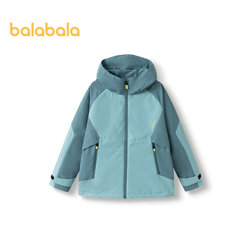 巴拉巴拉童装男童外套儿童棉服2025春装防水透湿拼接撞色时尚208125105102