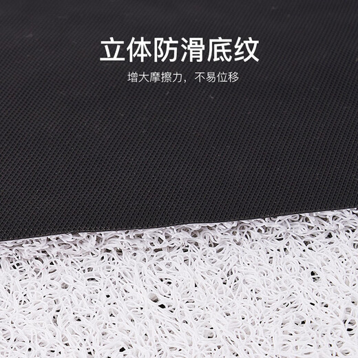迪士尼（Disney）丝圈入户地垫进门玄关门口脚垫可裁剪长方形 维尼50*80cm