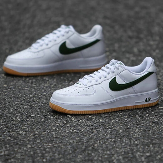 
Nike (NIKE) men's shoes summer new Air Force 1 Air Force No. 1 sneakers low top lightweight breathable casual FD7039-101 AF1 white and green 40.5