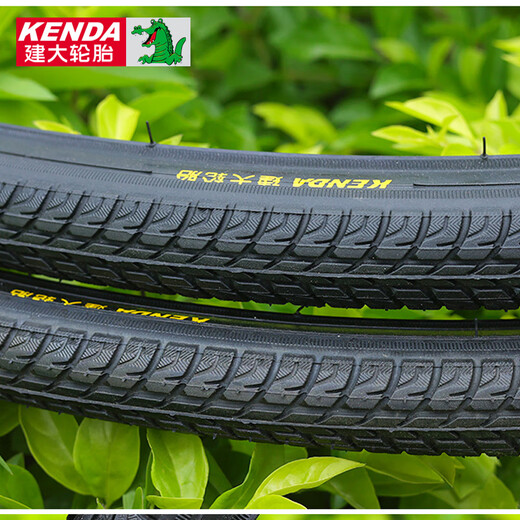 KENDA k192 bicycle tire 24*1-3/8 vintage bicycle tire retro bicycle tire wear-resistant anti-skid drainage anti-pressure tire black