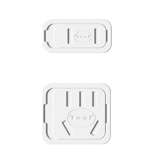 SAFTY DAD socket anti-child electric shock head safety plug socket protective cover hole blocking switch cover baby power supply blockage remover one-button switch 2 pack 2 holes + 5 holes