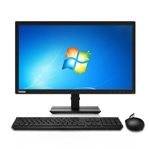 Lenovo Computer Desktop-Konsole Core i3i5i7 Monitor, Unabhängiges Display Office Online-Kurs Erlernen der vollen Desktop-Spiele i7-6700+16G+740G+GTX1050 Grafik, 90% neue Konsole+22-Zoll-Markenmonitor