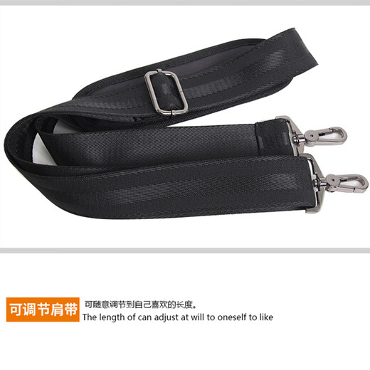 Yajie business briefcase men's canvas laptop bag large capacity Oxford document business office work crossbody business trip medium bag 15.6 inches