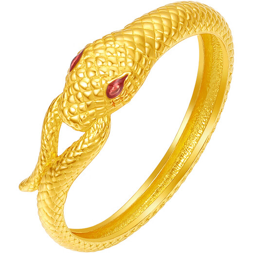 Saturday Fu Ling Snake Gold Ring Zodiac Snake Zodiac Year Birthday Gift Price A0113175 No. 12 Approximately 2.29g