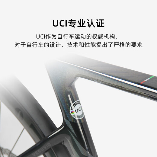 
Jiawo JAVA road bicycle hydraulic disc brake 7170 electronic speed barrel shaft carbon fiber bend handle racing VESUVIO bright titanium M (height: 170-180CM)