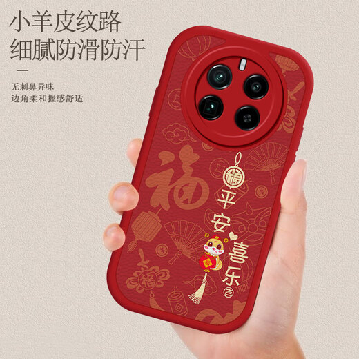 Bai puda applicable royaume royaume gt5pro case de téléphone mobile rmx3888 année de protecteur de serpent case du nouvel an