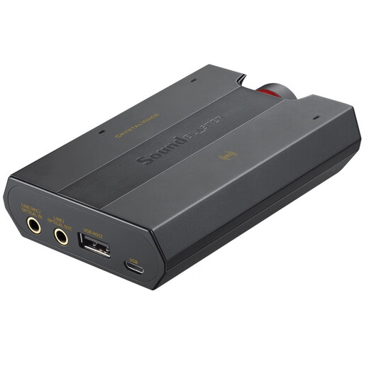 Creative Sound Blaster E5 headphone amplifier NFC Bluetooth connection headphone amplifier external sound card