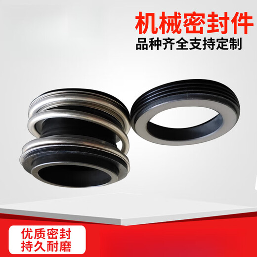 XMSJ管道泵水泵配件机械密封件轴封双面碳化硅10915/18/20/25/30120 白色 10975双面碳化硅