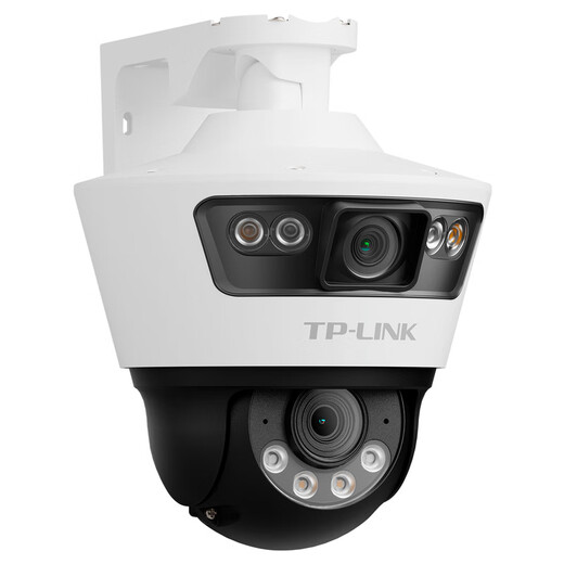 Pulian (TP-LINK) surveillance camera home high-definition wireless outdoor waterproof ball machine mobile APP remote housekeeping full-color infrared night vision 360-degree panoramic rotating pan-tilt version monitor [dual lens | dual screen] 6 million standard version 32GB memory card [ Free upgrade to 64GB card]