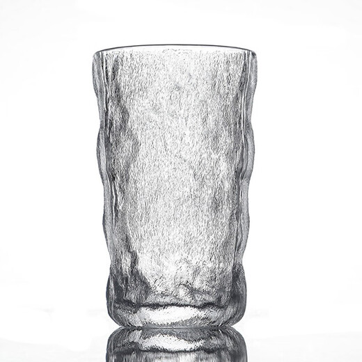 Ekaza Ting glass men's and women's glacier cup tree pattern household Japanese whiskey wine juice cup high-looking ins style cup glacier cup short one
