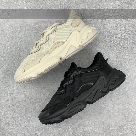 阿迪达斯 （adidas）三叶草Ozweego 全黑武士老爹鞋易烊千玺同款EE6999 EE7775 女款黑武士 【】 38.5 正品支持鉴定