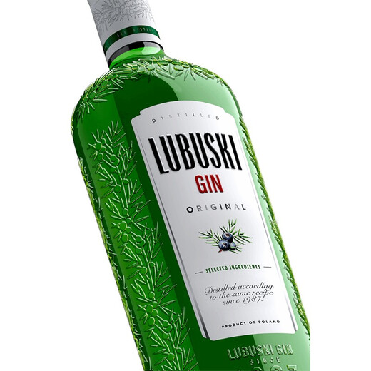Lubuski original imported foreign wine Polish Lubuski Gin gin LUBUSKI GIN gin gin 700mL 1 bottle 40%Vol