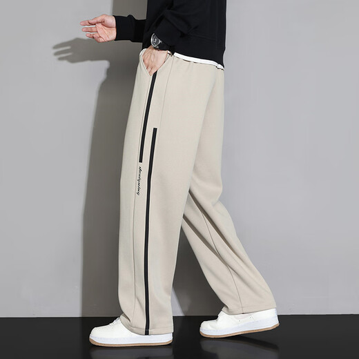Pin Paul (Dingfengbaoluo) Pantalon Dalent Straight Casual Casual's Sport Lot Spring and Summer Sports 2356 Kaki L
